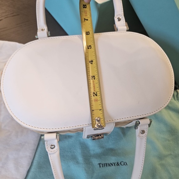 Tiffany & Co. Mini White and Tan Bags - Picture 8 of 8